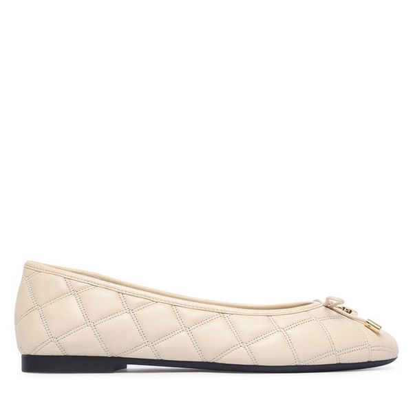 Baleriny Tommy Hilfiger. Brązowe baleriny TOMMY HILFIGER, bez wzorów, bez obcasa. Za 449.99 zł.