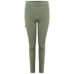Legginsy Damskie Melodic II. Zielone legginsy sportowe Dare 2b, bez wzorów, do biegania. Za 94.99 zł.