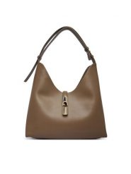 Furla Torebka Goccia M WB01499 BX3104 CN 4903S Szary. Szare torebki klasyczne Furla, bez wzorów, ze skóry, bez dodatków. Za 1,349.00 zł.