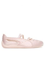 Puma Baleriny Speedcat Venus Ballet 406853 01 Różowy. Czerwone baleriny Puma, bez wzorów, z materiału, bez obcasa. Za 429.99 zł.