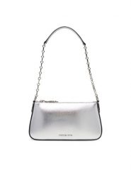 MICHAEL Michael Kors Torebka 32S4S8EW6M Srebrny. Szare torebki klasyczne MICHAEL Michael Kors, bez wzorów, ze skóry, bez dodatków. Za 609.99 zł.