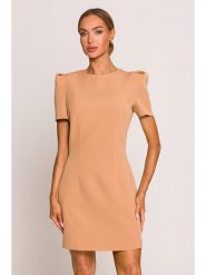 Made of emotion Sukienka w kolorze pomarańczowym rozmiar: XL. Pomarańczowe sukienki Made Of Emotion, xl, bez wzorów, bez kołnierzyka, bez ramiączek, mini. Za 199.99 zł.