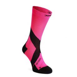 Skarpety rowerowe X-Socks Bike Expert Crew. Czerwone skarpety X Socks, bez wzorów. Za 125.99 zł.