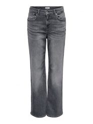 ONLY Dżinsy - Regular fit - w kolorze szarym rozmiar: XS/L32. Szare jeansy Only, l, z aplikacjami, z podwyższonym stanem. Za 61.60 zł.