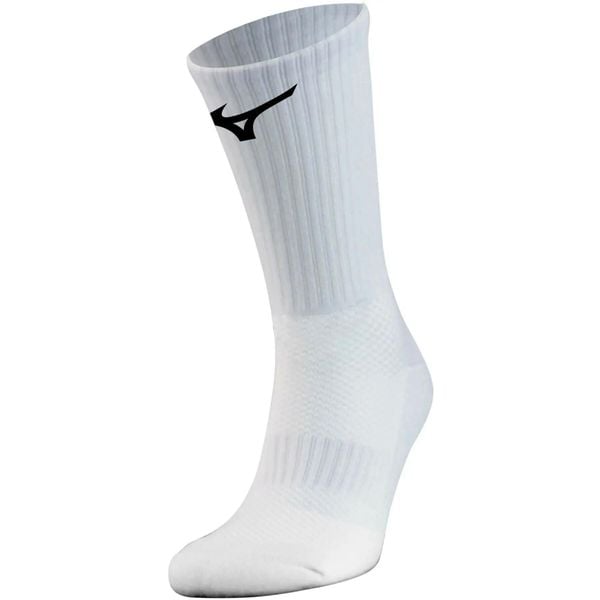 Skarpety Mizuno Multisports. Białe skarpety Mizuno, bez wzorów, z elastanu. Za 20.99 zł.