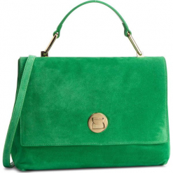 Torebka COCCINELLE - DD1 Liya Suede E1 DD1 18 01 01 Alien Gre/Al. Gr G05. Zielone torebki klasyczne Coccinelle, z aplikacjami, ze skóry, zdobione, bez dodatków. W wyprzedaży za 769.00 zł.