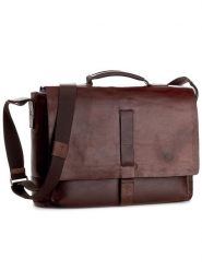 JOOP! Torba na laptopa Loreto 4140003465 Brązowy. Brązowe torby na laptopa Joop!, bez wzorów, ze skóry. Za 1,559.00 zł.