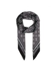 Guess Chusta AW5496 VIS03 Czarny. Czarne rękawiczki Guess, z aplikacjami, z wiskozy. Za 249.99 zł.