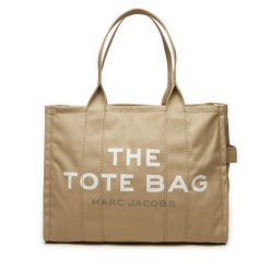 Torebka Marc Jacobs. Brązowe shopper Marc Jacobs, bez wzorów, bez dodatków. Za 1,199.00 zł.
