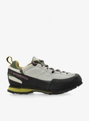 Buty podejściowe damskie La Sportiva Boulder X. Zielone trekkingi La Sportiva, z gumy, trekkingowe. Za 626.99 zł.