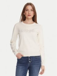 Liu Jo Sweter TF5248 MS63L Écru Regular Fit. Swetry Liu Jo, l, bez wzorów, z wiskozy, bez ramiączek. Za 679.99 zł.