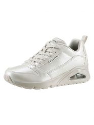 Skechers Sneakersy w kolorze złoto-kremowym rozmiar: 40. Brązowe trampki Skechers, bez wzorów, bez zapięcia. Za 242.13 zł.