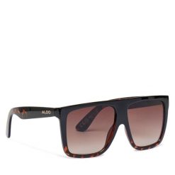 Okulary przeciwsłoneczne Aldo. Brązowe okulary przeciwsłoneczne Aldo, bez wzorów. Za 49.99 zł.