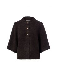 Neo Noir Kardigan z zawartością wełny - Benuta Fluffy Kobiety brązowy, 40. Brązowe kardigany Neo Noir, bez wzorów, z wełny. Za 329.95 zł.