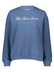 Pepe Jeans Bluza w kolorze granatowym rozmiar: L. Niebieskie bluzy Pepe Jeans, l, bez wzorów, z jeansu, bez kaptura. Za 162.87 zł.