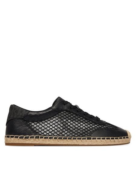 MICHAEL Michael Kors Espadryle Olllie 43S6SCFS2D Czarny. Czarne espadryle MICHAEL Michael Kors, bez wzorów, z materiału, bez obcasa, bez zapięcia. Za 432.99 zł.