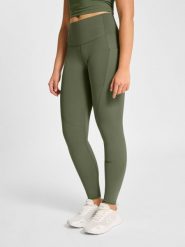 Damskie legginsy z wysokim stanem Hummel Hiit Intensity. Czarne legginsy Hummel, m, bez wzorów, z materiału, z podwyższonym stanem. Za 336.00 zł.