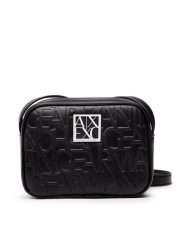 Armani Exchange Torebka 942733 CC793 00020 Czarny. Czarne listonoszki Armani Exchange, bez wzorów, ze skóry, bez dodatków. Za 309.99 zł.