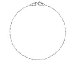 Bransoletka łańcuszkowa nitka 17 cm srebrna. Szare bransoletki Lilou, srebrne. Za 89.00 zł.