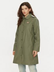 Hunter Kurtka przeciwdeszczowa Benja HARW0020242 Zielony Regular Fit. Zielone kurtki sportowe Hunter, xl, bez wzorów, z syntetyku, bez kaptura. Za 169.99 zł.