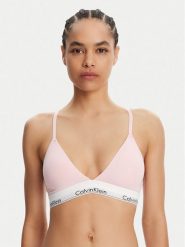 Calvin Klein Underwear Biustonosz braletka 000QF5650E Różowy. Czerwone biustonosze Calvin Klein Underwear, bez wzorów, z bawełny. Za 119.99 zł.