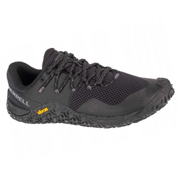 Damskie Buty Do Biegania Trail Glove 7. Czarne trekkingi Merrell, z gumy, do biegania. Za 728.99 zł.