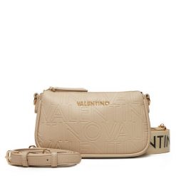 Torebka Valentino. Czarne listonoszki Valentino, bez wzorów, bez dodatków. Za 369.99 zł.