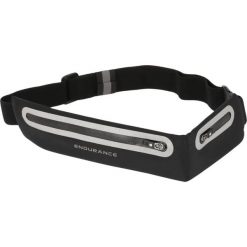 Ultra cienka torba na biodra Endurance Goron. Czarne torby na ramię ENDURANCE, bez wzorów, z lycry, małe, bez dodatków. Za 146.00 zł.