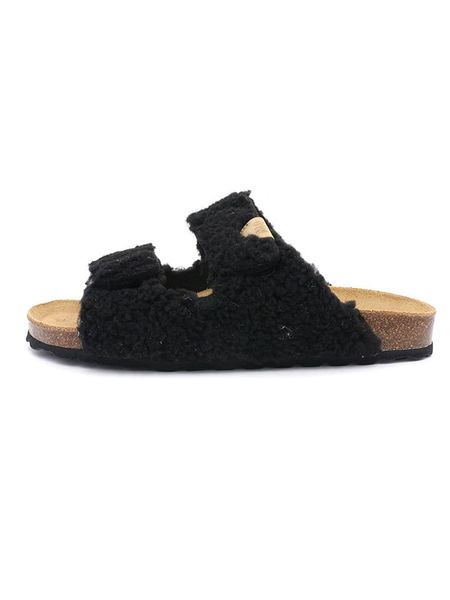 Billowy Klapki w kolorze czarnym rozmiar: 40. Czarne klapki Billowy, bez wzorów, z otwartym noskiem, bez obcasa. Za 114.44 zł.