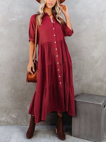 LA Angels Sukienka w kolorze czerwonym rozmiar: L. Czerwone sukienki LA Angels, l, bez wzorów, bez kołnierzyka, bez ramiączek, maxi. Za 195.77 zł.