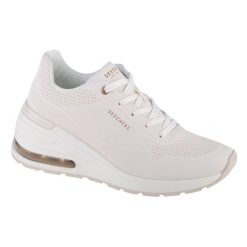 Buty sportowe Sneakersy damskie, Skechers Million Air-Elevated Air. Białe obuwie sportowe Skechers, z gumy, bez zapięcia, trekkingowe, Skechers Sport. Za 471.00 zł.