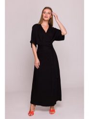 Stylove Sukienka w kolorze czarnym rozmiar: L. Czarne sukienki Stylove, l, bez wzorów, z wiskozy, bez kołnierzyka, bez ramiączek, maxi. Za 285.45 zł.