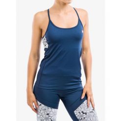 Top wspinaczkowy damski Ocun Arista. Niebieskie koszulki sportowe Ocun, bez wzorów, bez ramiączek. Za 119.99 zł.