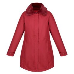 Damska Kurtka Zimowa Parka Renata. Czerwone kurtki Regatta, na zimę, m, bez kaptura. Za 206.99 zł.