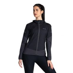 Kurtka damska Kilpi Rayen. Czarne kurtki sportowe Kilpi, xs, bez wzorów, z nylonu, bez kaptura, do biegania. Za 254.83 zł.