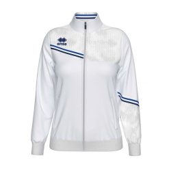 Bluza Errea Estella Kurtka Ad Damskie. Białe bluzy ERREA, s, bez wzorów, z materiału, bez kaptura. Za 238.50 zł.