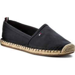 Espadryle TOMMY HILFIGER - Int Rana 1D FW0FW02924 Midnight 403. Niebieskie espadryle TOMMY HILFIGER, bez wzorów, z materiału, bez obcasa, na płaskiej podeszwie, bez zapięcia. W wyprzedaży za 179.00 zł.