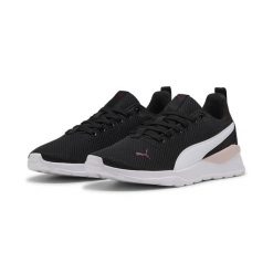 Buty sportowe Anzarun Lite PUMA Black White Berry Pink. Białe obuwie sportowe Puma, bez zapięcia, trekkingowe. Za 249.00 zł.