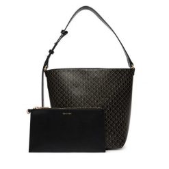 Torebka Calvin Klein. Czarne torebki klasyczne Calvin Klein, bez wzorów, bez dodatków. Za 529.99 zł.