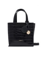 Furla Torebka Divide It Mini WB02124 BX4255 O6000 Czarny. Czarne torebki klasyczne Furla, bez wzorów, ze skóry, bez dodatków. Za 1,349.00 zł.