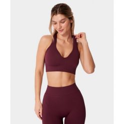 Biustonosz bezszwowy Carpatree Elite fioletowy. Fioletowe bielizna sportowa Carpatree, s, bez wzorów. Za 159.99 zł.