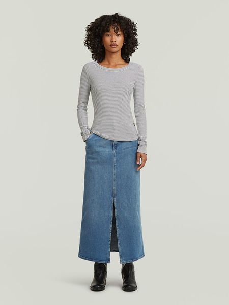G-Star Koszulka w kolorze białym rozmiar: M. Białe bluzki G-Star, m, bez wzorów, z bawełny, retro, bez kołnierzyka, bez ramiączek. Za 139.95 zł.