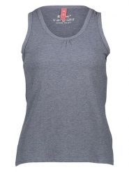 Killtec Top w kolorze niebieskim rozmiar: 44. Niebieskie topy Killtec, bez wzorów, z bawełny, bez kołnierzyka, bez ramiączek. Za 43.95 zł.