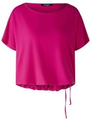 Miss Lagotte Koszulka w kolorze różowym rozmiar: 36. Różowe bluzki Miss Lagotte, bez wzorów, bez kołnierzyka, bez ramiączek. Za 96.60 zł.