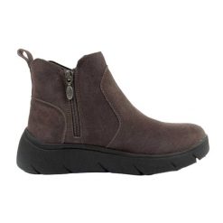 Damskie Skórzane Buty Bormio. Szare trekkingi Scholl, z materiału, trekkingowe. Za 270.99 zł.
