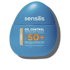 SENSILIS Krem przeciwsłoneczny koloryzujący OIL CONTROL DRY TOUCH SPF50+ Ochrona przeciwsłoneczna 40 ml. Kremy tonujące sensilis. Za 129.89 zł.