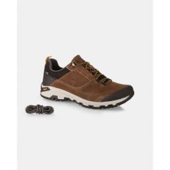 Buty trekkingowe Kilpi Anak Low WP-U. Brązowe trekkingi Kilpi, z nylonu, trekkingowe. Za 835.17 zł.