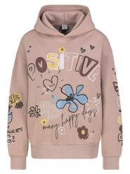 Sublevel Bluza w kolorze jasnoróżowym rozmiar: S. Różowe bluzy Sublevel, s, bez wzorów, z kapturem. Za 158.10 zł.