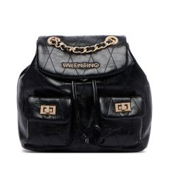 Plecak Valentino. Czarne plecaki Valentino, bez wzorów. Za 679.99 zł.