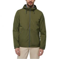 Kurtka GEOX M LEITAN MID PARKA Zielony. Zielone kurtki Geox, m, bez wzorów, z tkaniny, bez kaptura. Za 530.99 zł.